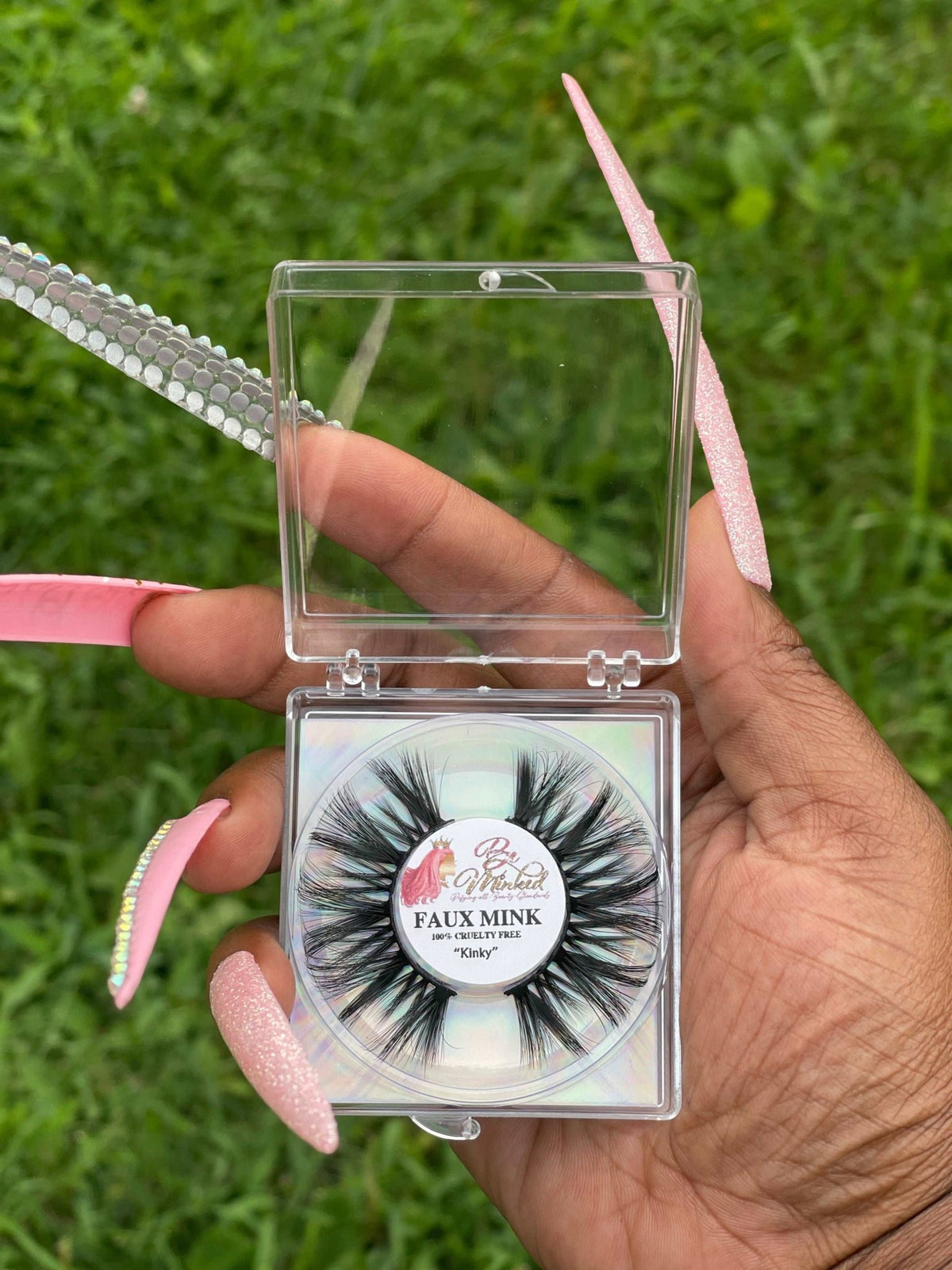 Mink Lashed Kinky Mink Lashes | Faux Mink Lashes | Be Minked Beauty